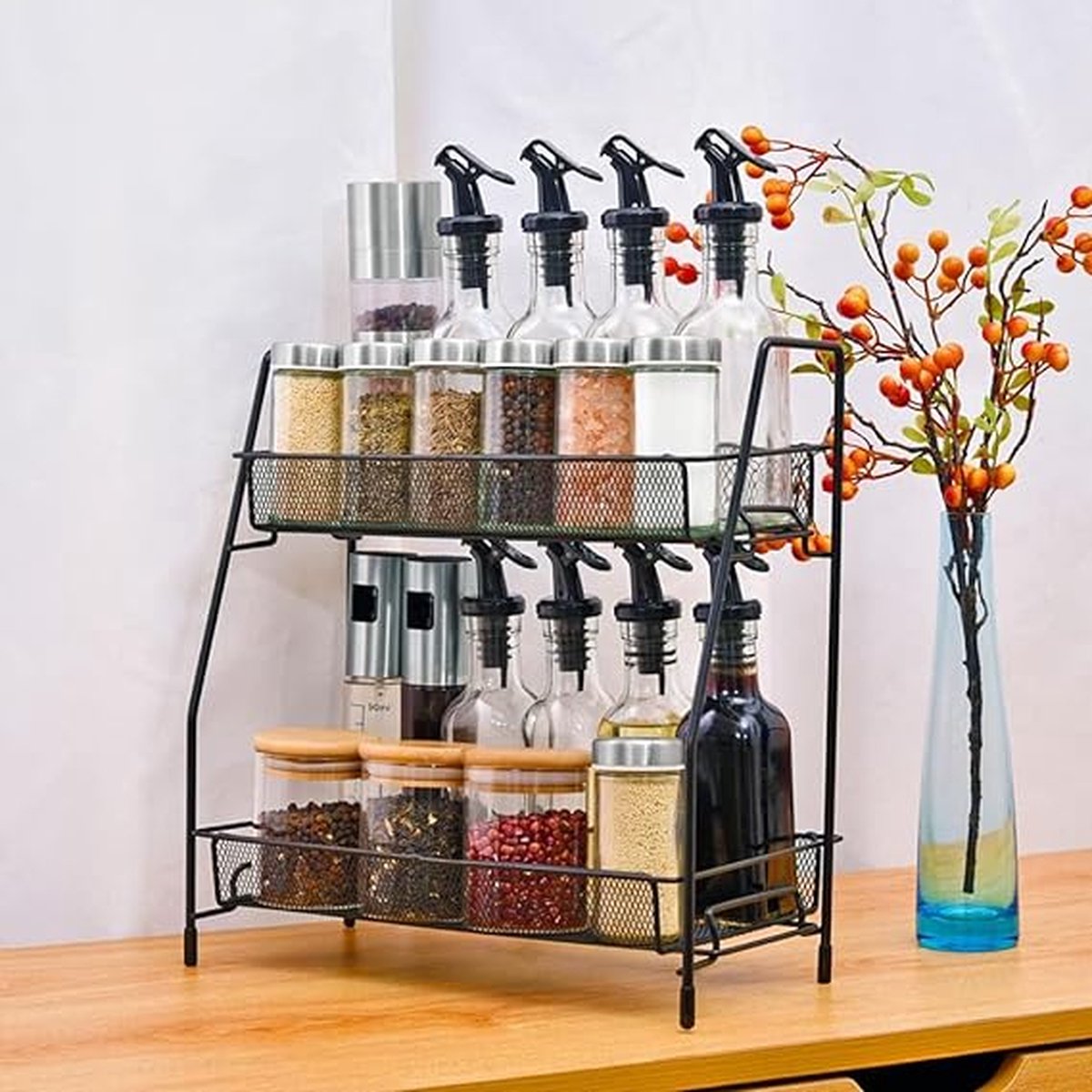 Spice rack, spice rack, spice shelves - Kruidenrek