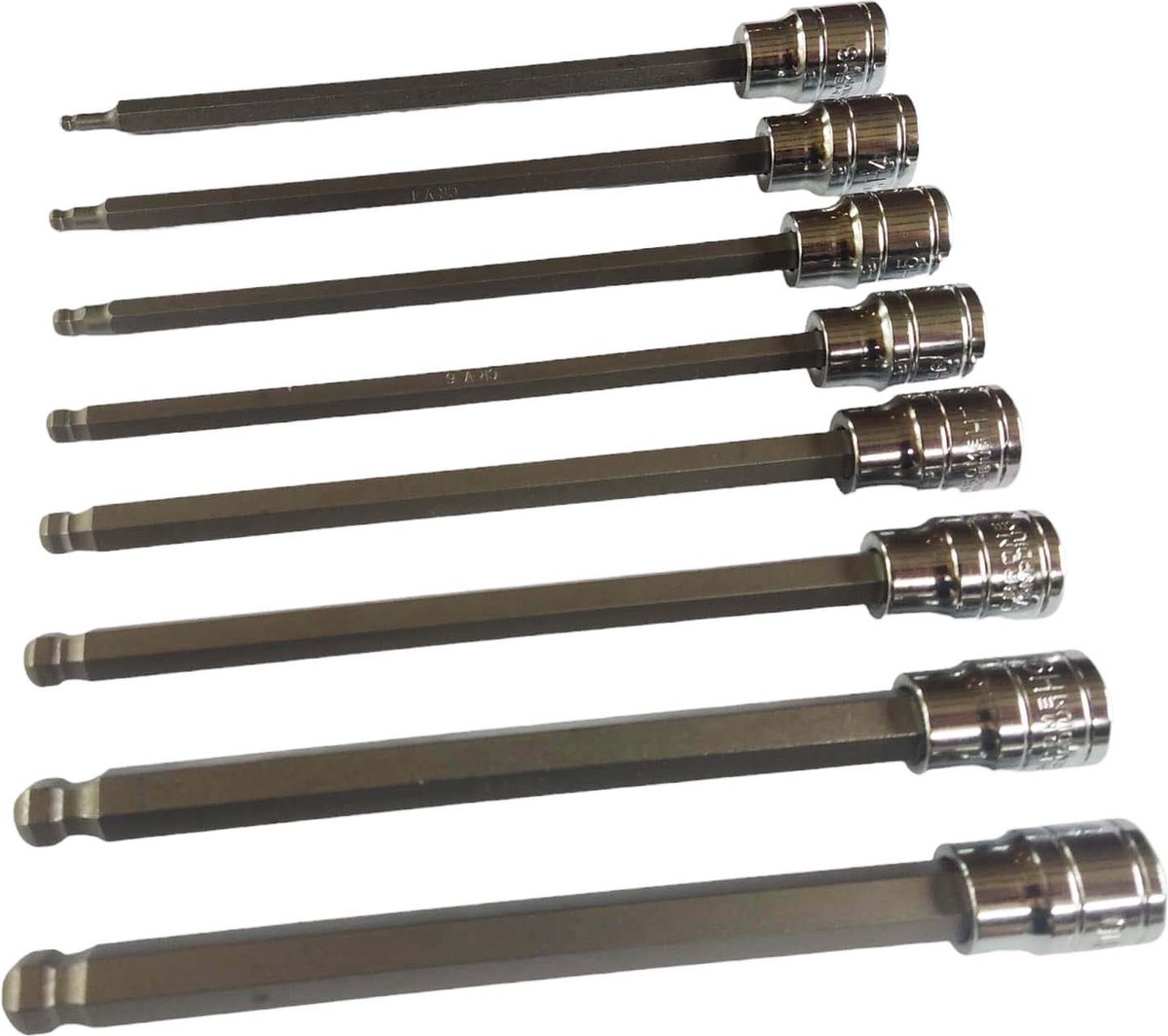 Allecto Plus - 6-delige RVS U-bout set, 80 x 50 mm, hoog draagvermogen