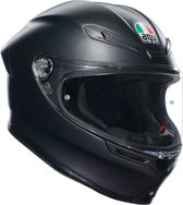 AGV S K6 E2206 mat zwart Integraalhelm MPLK - Integraal helm - Scooter helm - Motorhelm - Zwart - ECE 22.06 goedgekeurd