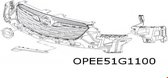Opel Crossland X embleem logo ''Opel'' voor Origineel! 39084455