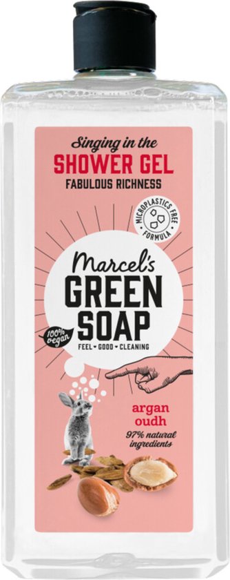 Foto: Marcel s green soap douchegel argan oudh 300 ml