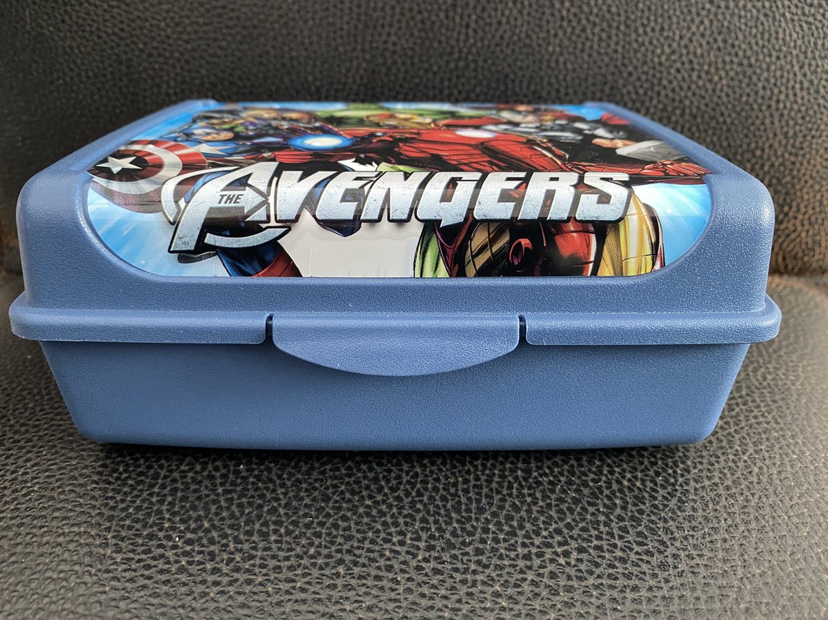 lunchbox kinderen - lunchbox - lunchbox avengers- lunchbox kinderen avengers- avengers - 17 x 13 x 7 cm