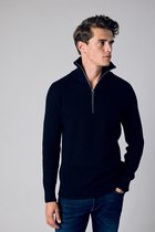 Hensen Polo - Slim Fit - Zwart - 3XL Grote Maten