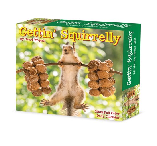 Gettin' Squirrelly Kalender 2024 Boxed bol
