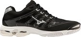 Mizuno Wave Voltage indoorschoenen sr zwart dessin