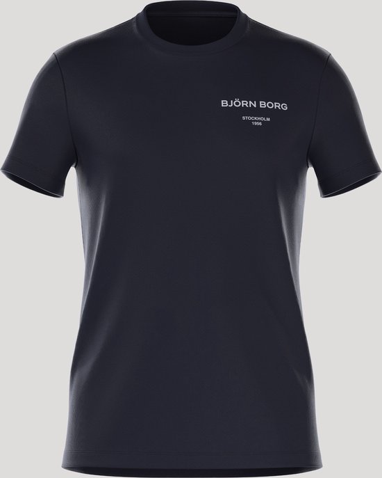 Björn Borg Essential T-shirt - blauw - Maat: S