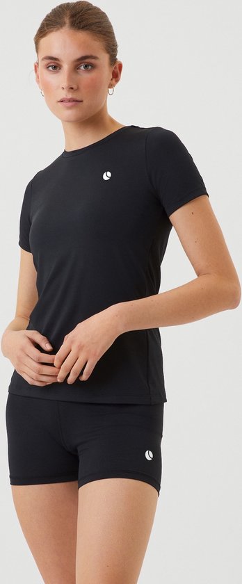 Björn Borg dames Ace Slim T-shirt - zwart - Maat: XS