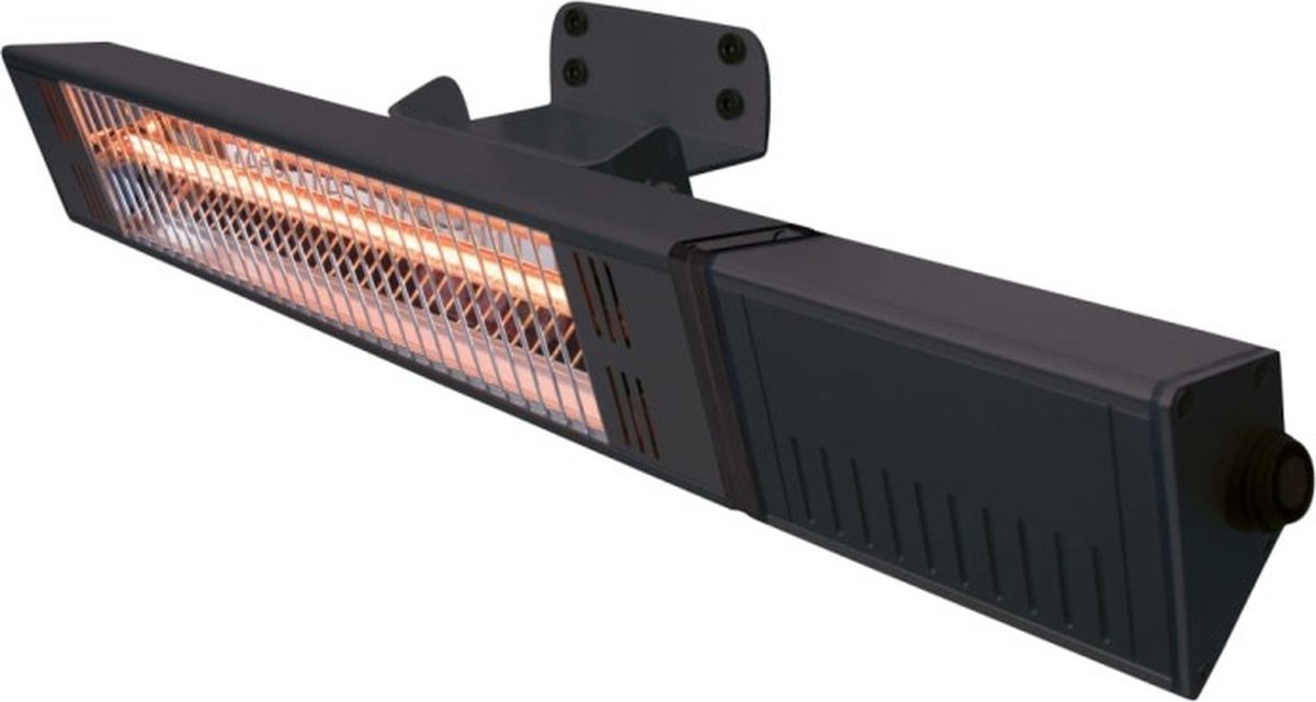 Sunred Fortuna Ultra 1500 W - Wall-mounted patio heater - Black