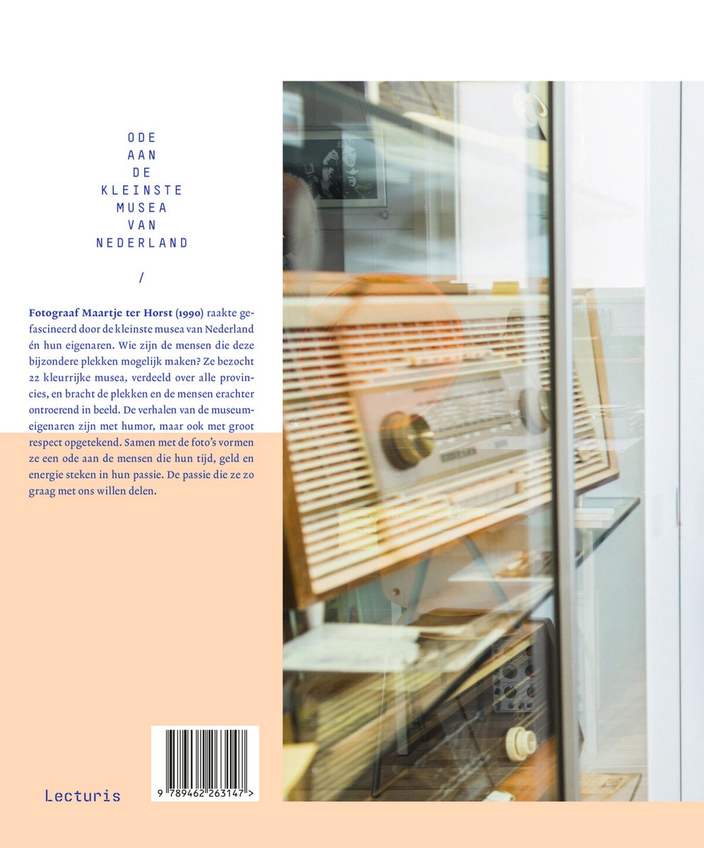Ode aan de kleinste musea van Nederland - back cover