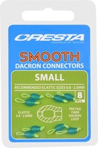 Cresta Smooth Dacron Connectors (8 pcs) - Maat : Small