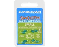 Cresta Smooth Dacron Connectors (8 pcs) - Maat : Small