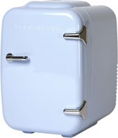 Mini Koelkast - Vintage Blauwe 4L Draagbare Koeler-minibar-mini koelkasten-mini koelkast barmodel-mini koelkast 4 liter