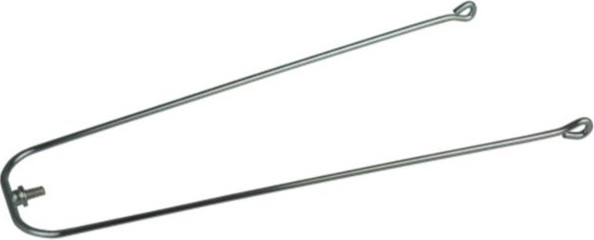 Spatbordstang 18 draad zink