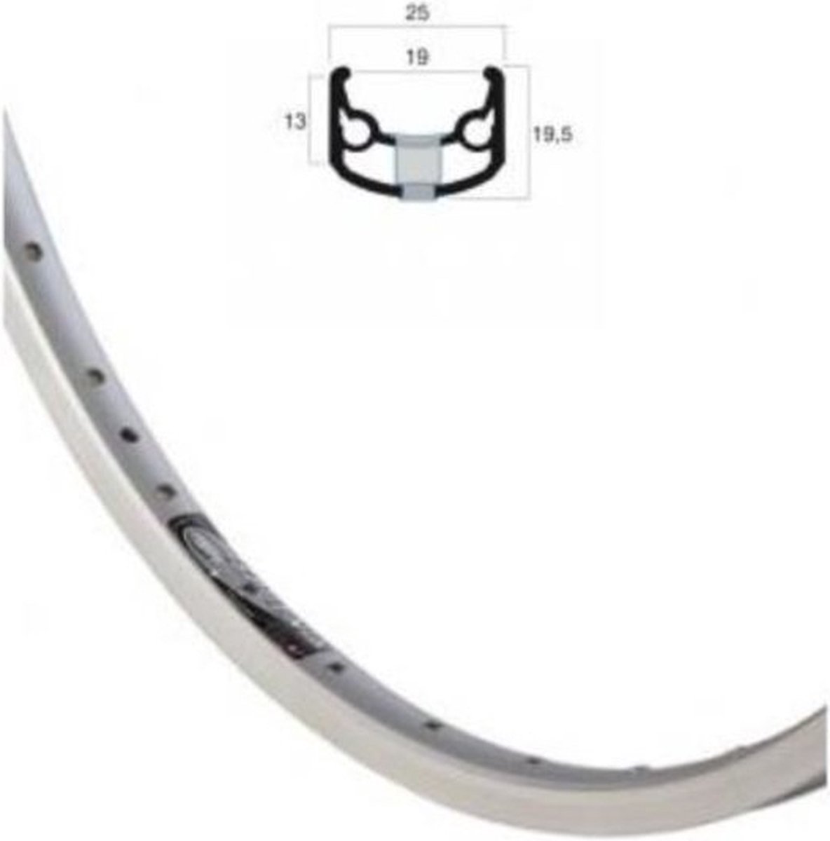 Ryde Velg 26x1.75 sputnik 32g/14