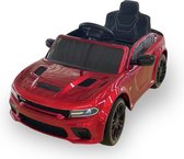 Kars Toys - Dodge Charger SRT - Elektrische Kinderauto - Rood - Met Afstandsbediening