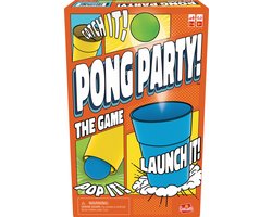 foto van Goliath Pong Party - Actiespel - Partyspel - Schiet de ballen weg met de unieke Pong Cup Technologie - Voltooi 50 opdrachten en win!