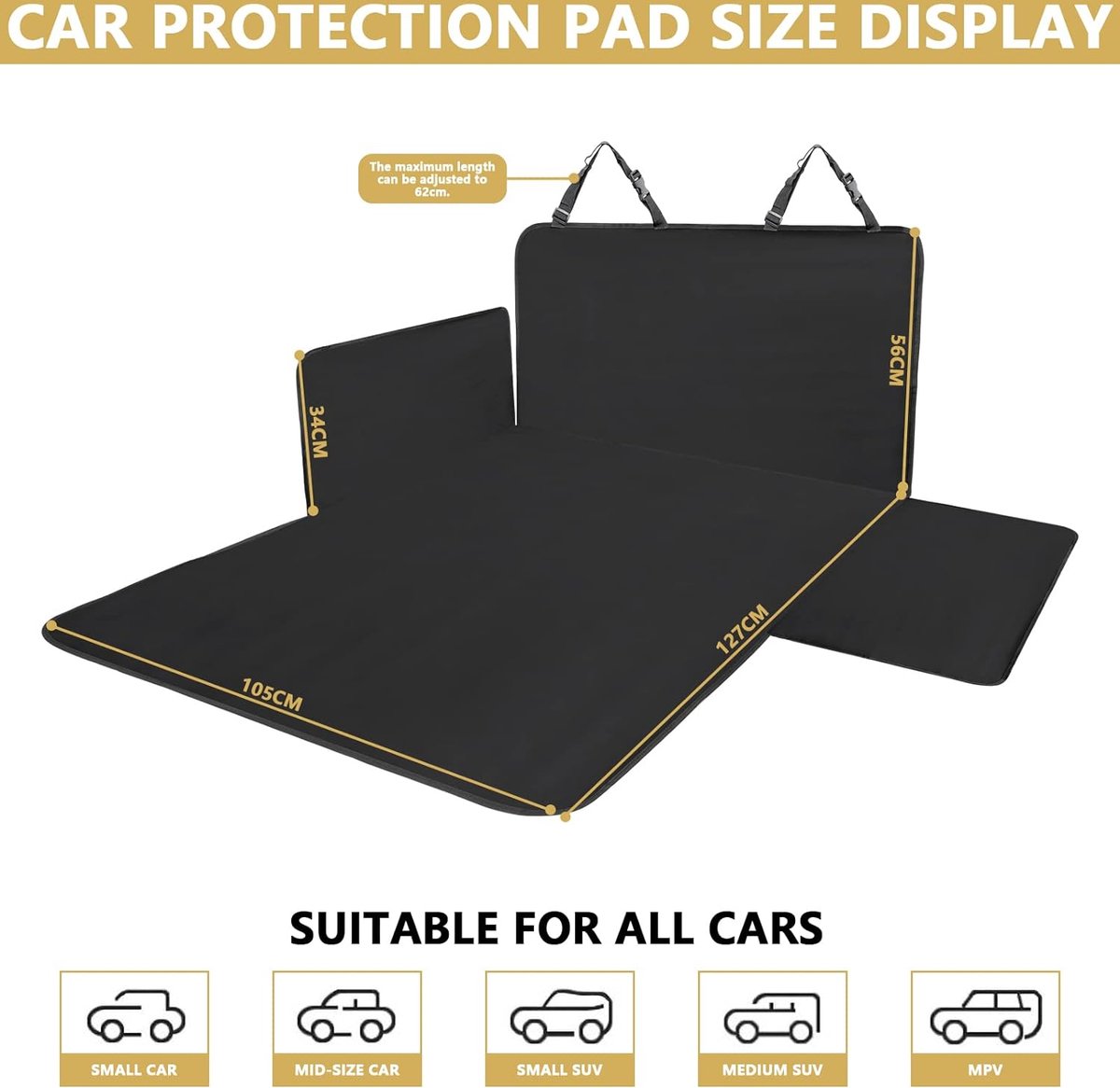 Kofferbakmat | kofferbak mat | Kofferbak rubber voor uw Volkswagen Golf