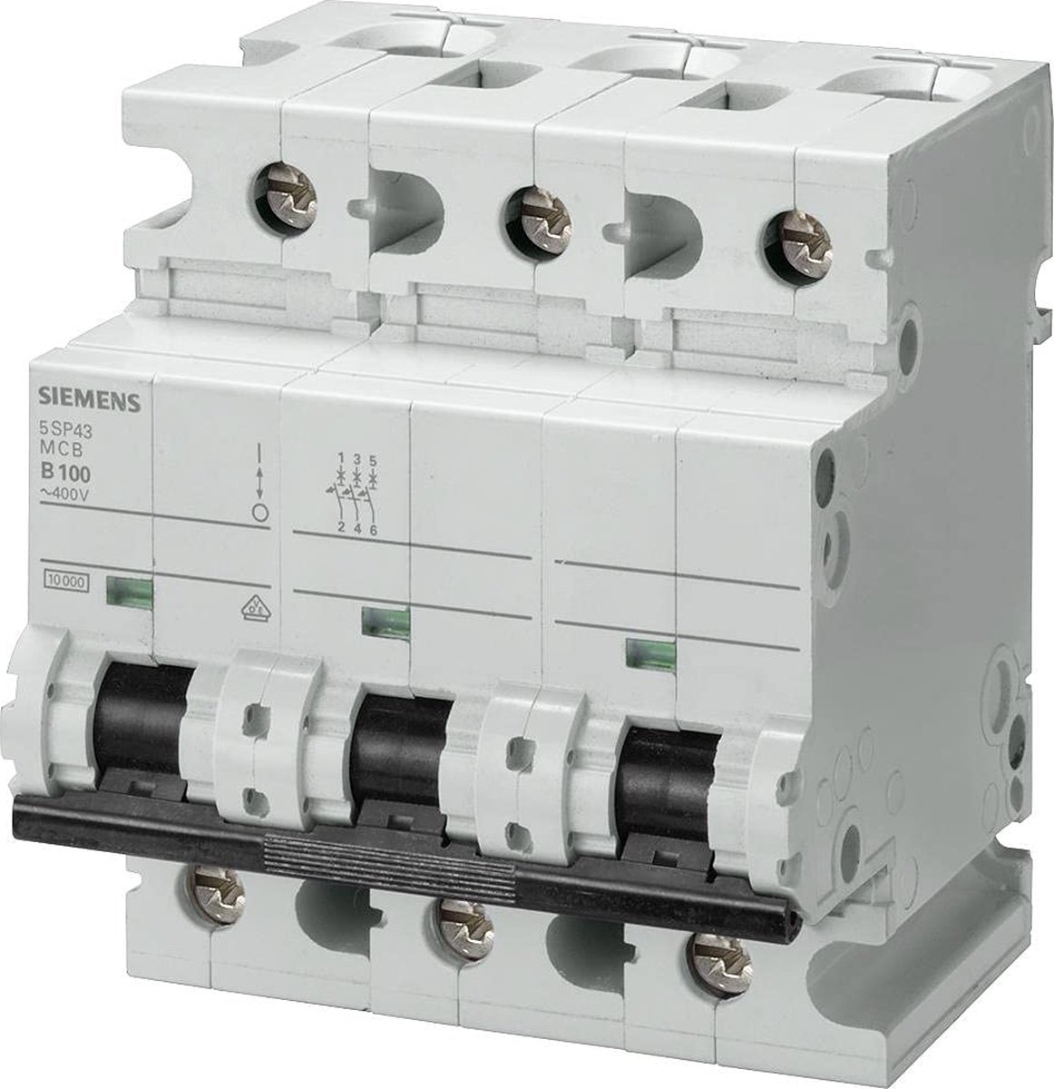 Siemens 5SP4392-7 Circuit Breaker 400V 10KA