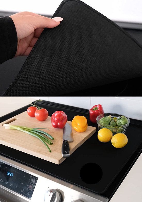 V&P Protection induction - Accessoires de table de cuisson - Zwart - Uni -  Tapis... | bol.com