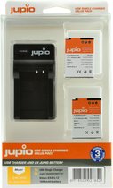 Jupio Kit: 2x Battery EN-EL12 + USB Single Charger