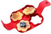 CHPN - Bakvorm - Pannekoekenvorm - Eier vorm - Mal - Pancake mold - Erg mold - Bloem - Flower shsaped - Valentijnsdag - Ontbijtje - Bakken - Bak vorm