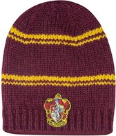 Harry Potter Beanie Muts Slouchy Gryffindor Bordeaux rood