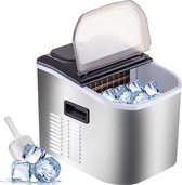 Ijsblokjesmachine 40Ibs/18kg Ijsmaker Ijsmachine Countertop Ice Maker Clear Ice Cubes 24 stuks Draagbare Fabrieksprijs