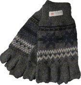 Thinsulate handschoen heren halve vingers - 30% wol