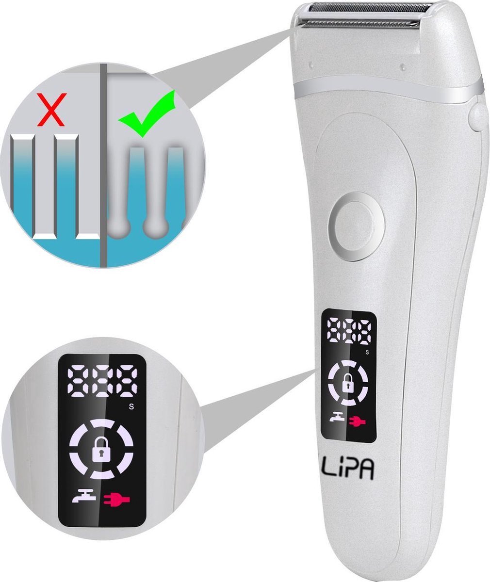 Lipa 588 Ladyshave Waterproof - Ladyshaves voor vrouwen thumbnail 5