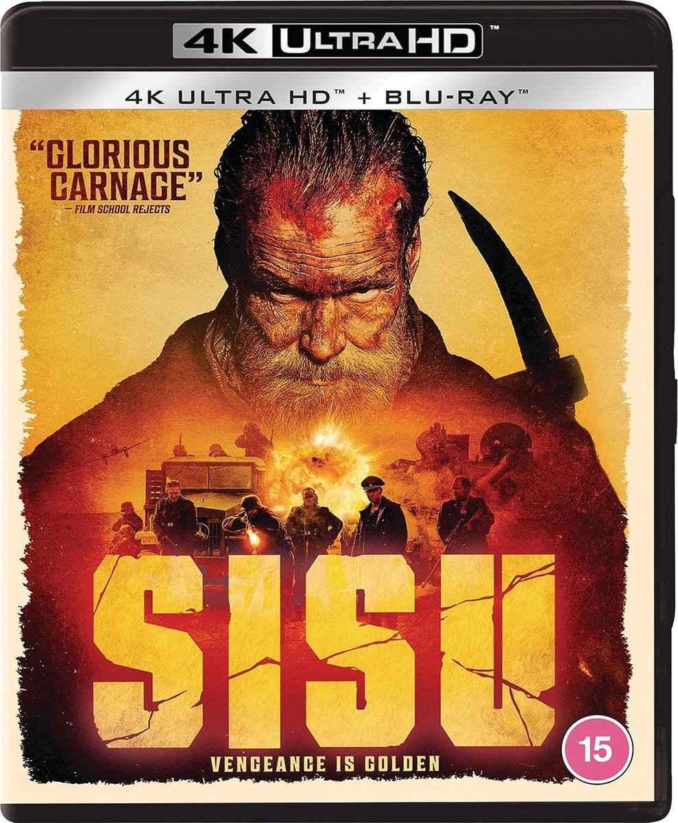 Sisu - 4K UHD + blu-ray - Import zonder NL op UHD