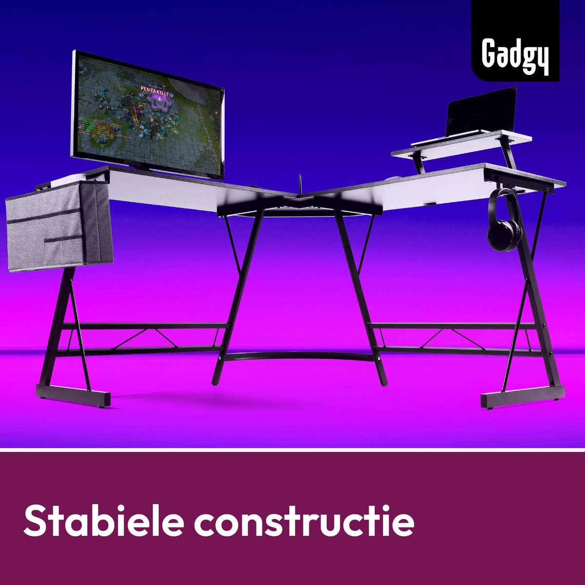 Gadgy Gadgy Carbon PRO Gaming Bureau - afbeelding 4