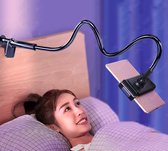 Ipad Houder Voor In Bed - Draaibare Arm - Geschikt Voor Telefoon / Ipad / Switch - Zwart
