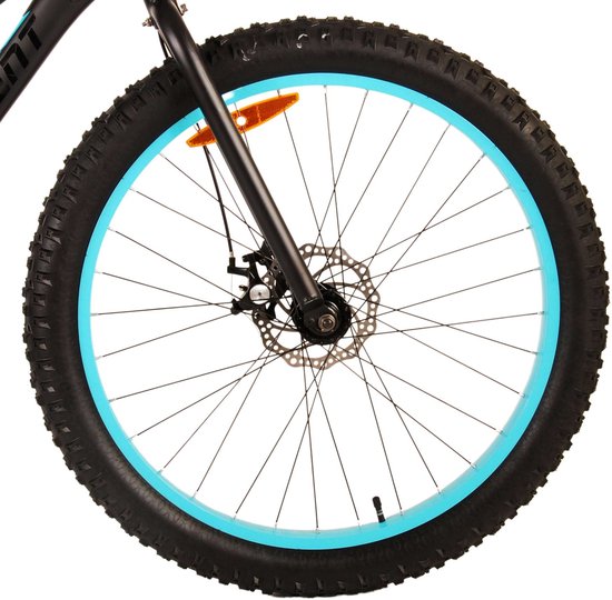 Volare Gradient Kinderfiets - Jongens - 26 inch - Zwart Blauw - 7 speed - Prime Collection van Volare — afbeelding 3