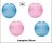 Licht blauw/roze