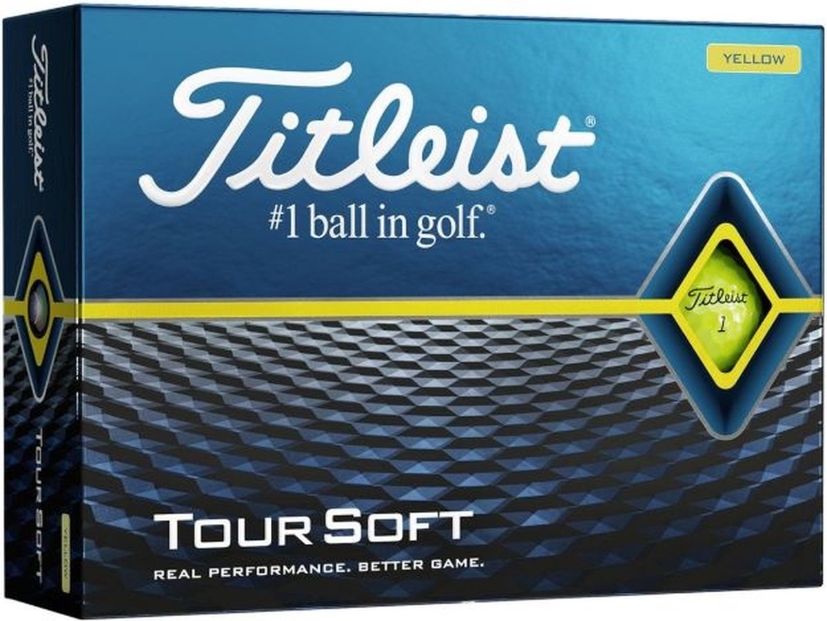 Titleist - Tour Soft - Golfbal - Geel