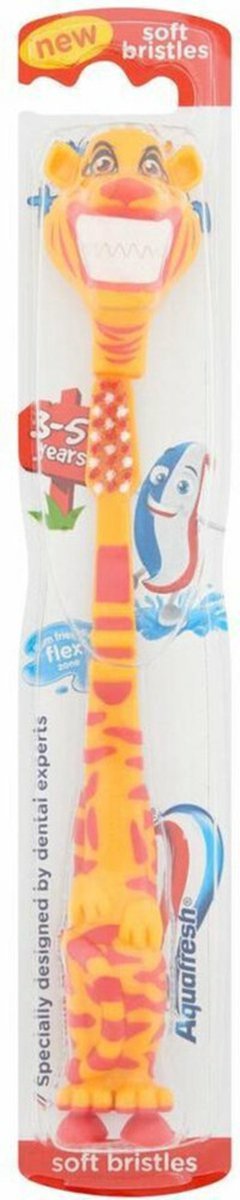 Aquafresh - Tandenborstel Eerste Tandjes Soft Stage 2 - 6 x 1 stuk - Voordeelverpakking