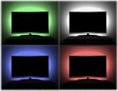 "Verlicht in stijl: veelzijdige RGB-veelkleurige USB LED-strip - Transformeer uw huis of werkruimte met dubbele strips van 50 cm!"