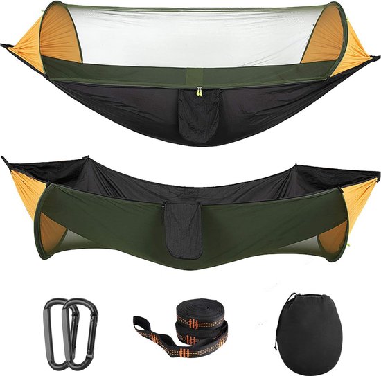 AnorTrek Camping Hangmat, Super Lichtgewicht Draagbare Parachute Hangmat Met Twee Boom Bandjes Enkele Of Dubbele Nylon Reisboom Hangmatten Voor Backpacken Wandelen 661392410