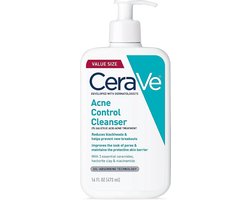 CeraVe Face Wash – Mee-eterverwijderaar en verstopte poriëncontrole – met 2% Salicylic Acid – 473ml