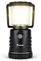 Favour L0541 Camping lamp LED, 400 Lumen, IP64, Waterdicht, Draagbare Kampeerlamp, Tentlamp, Vislamp, Schokbestendig, voor buiten, Incl. batterijen