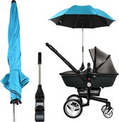 Parasol voor kinderwagen, kinderwagen, parasol, universele parasol, voor kinderwagens, kinderwagens, buggy's, vinylcoating, UV-bescherming, waterdicht, 360 graden draaibare kinderwagen zonnescherm