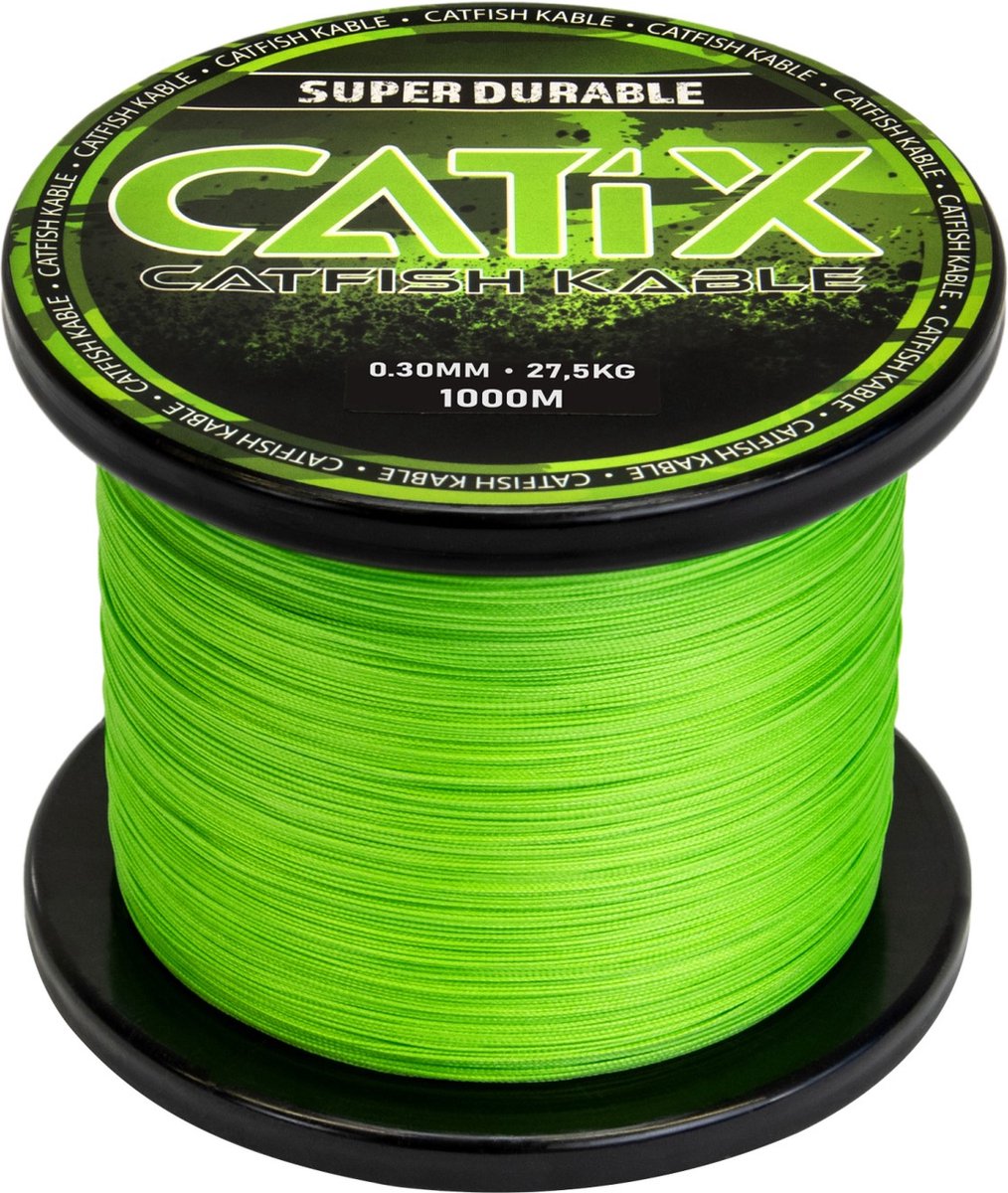Catix Cat-Kable Meerval Gevlochten lijn 1000m 54,4kg 0,60mm