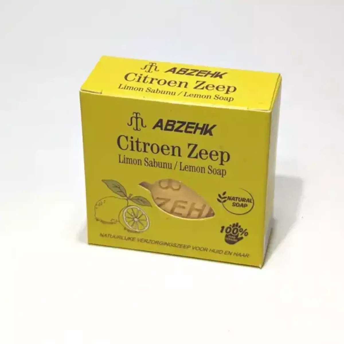 Abzehk - Handzeep, Sabun, Handsoap - Citroen, Limon, Lemon - 125gr