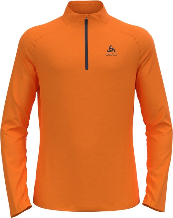 Mid Layer 1/2 Zip Essential Ceramiwarm- kleur: Oranje maat: S