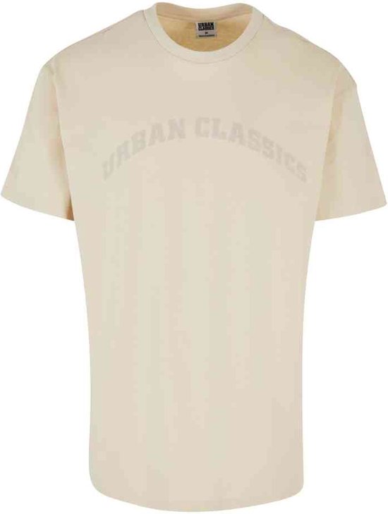 Urban Classics - Oversized Gate Heren T-shirt - XL - Beige