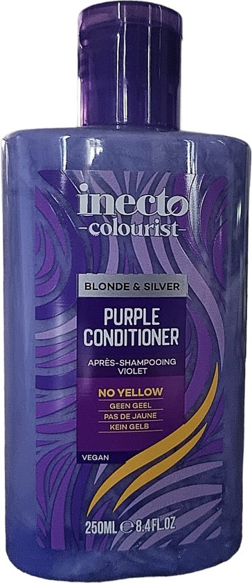 Inecto - Shampooing & Après-shampooing Violet - VEGAN - Set 2x 250ml | bol