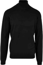 Urban Classics - Knitted Turtleneck Sweater/trui - L - Zwart
