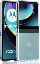 Hoesje Geschikt voor Motorola Razr 40 Ultra | Dun TPU Back Cover | Doorzichtig | Transparant