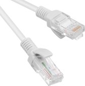 Lanberg - 1 m grijze Cat.6 UTP Ethernet-netwerkkabel PCU6-10CC-0100-S