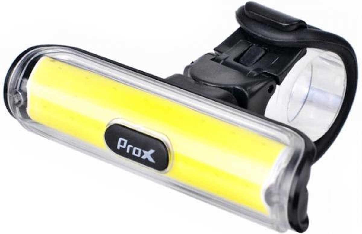 Fietslicht 100 Lumen - USB oplaadbaar - 180° LED Fietsverlichting - Koplamp fiets